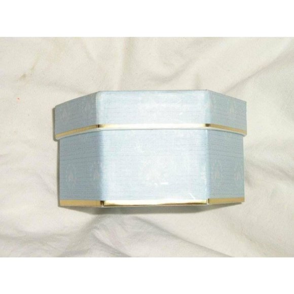 LAUREL INK FRENCH CRYSTAL PAPER WEIGHT Mountain Scene W/BOX - Picture 5 of 6